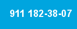 911 182-38-07 911 182-38-07